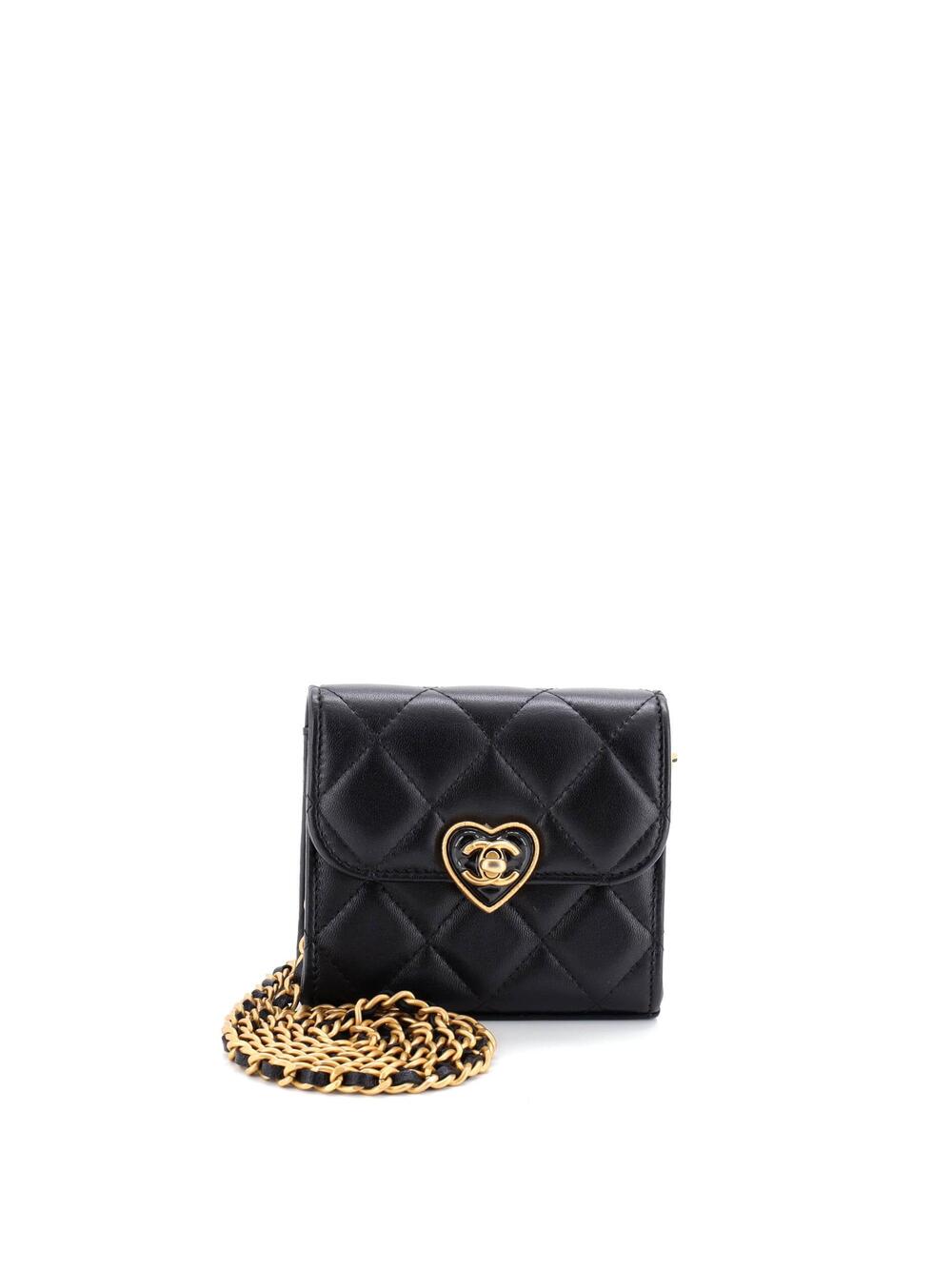 Chanel Coco Love Cc Heart Clutch With #241262C36B